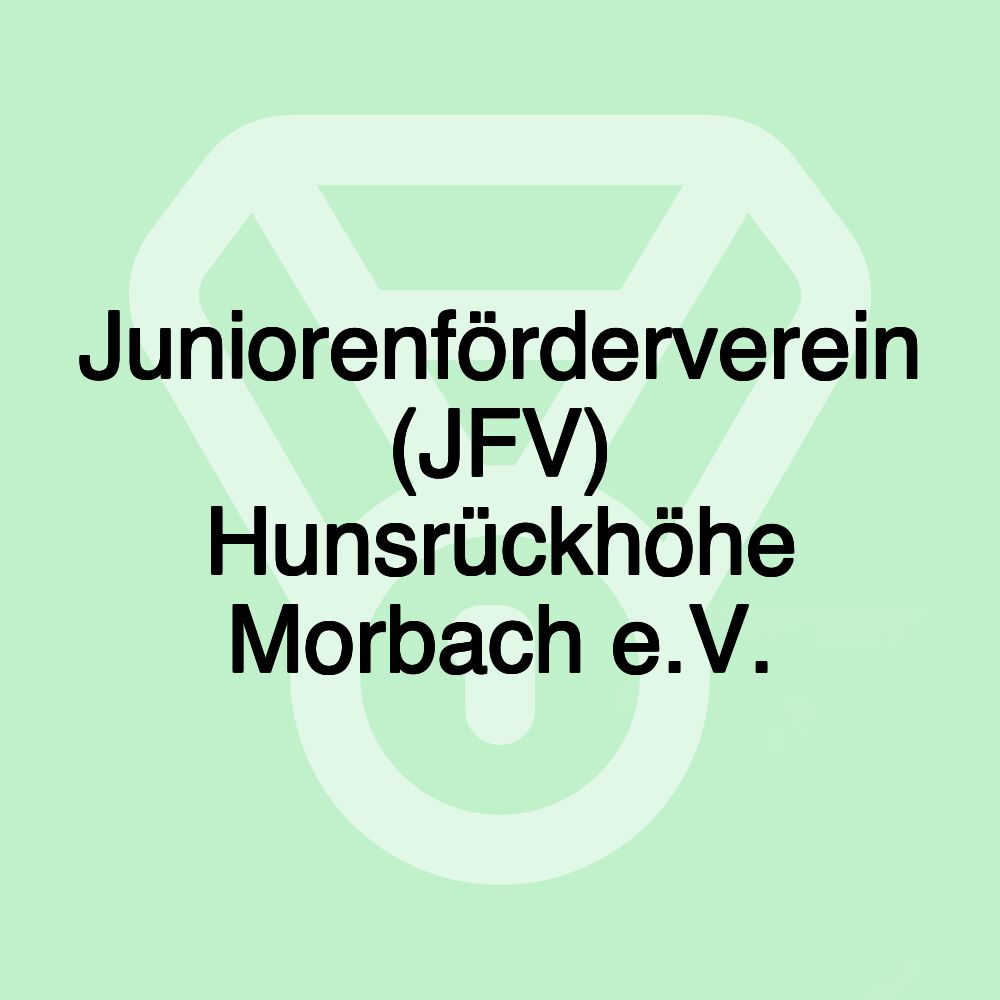 Juniorenförderverein (JFV) Hunsrückhöhe Morbach e.V.