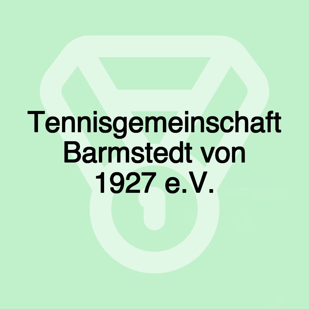 Tennisgemeinschaft Barmstedt von 1927 e.V.