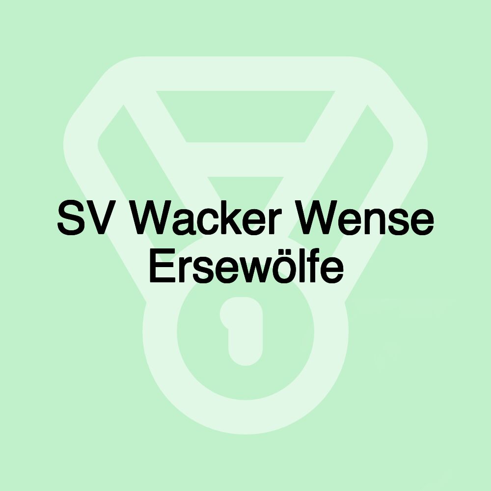 SV Wacker Wense Ersewölfe