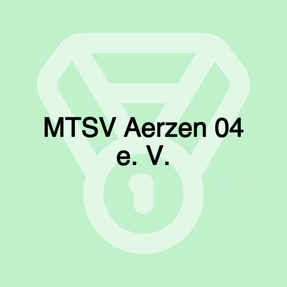 MTSV Aerzen 04 e. V.