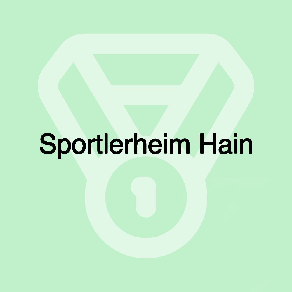 Sportlerheim Hain