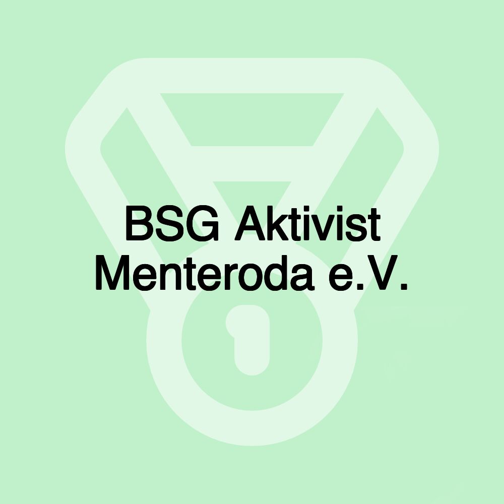 BSG Aktivist Menteroda e.V.