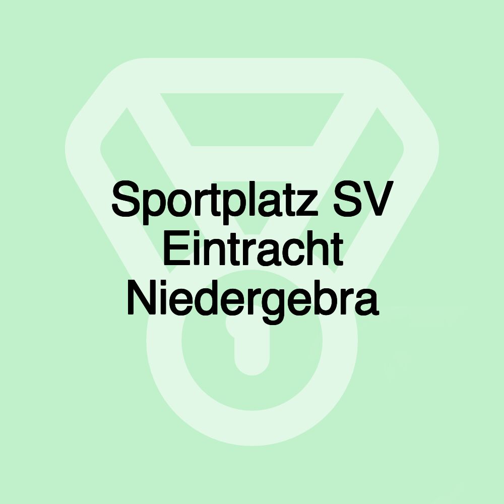 Sportplatz SV Eintracht Niedergebra