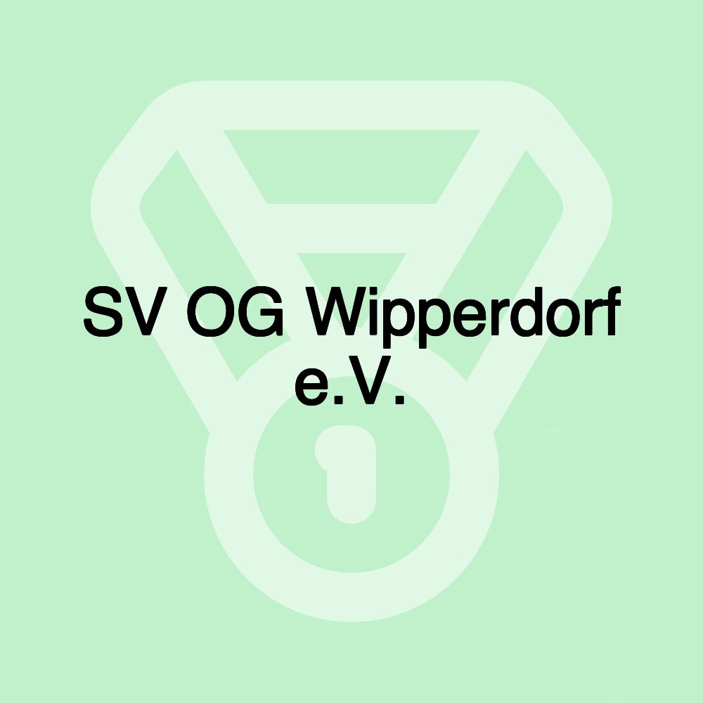 SV OG Wipperdorf e.V.