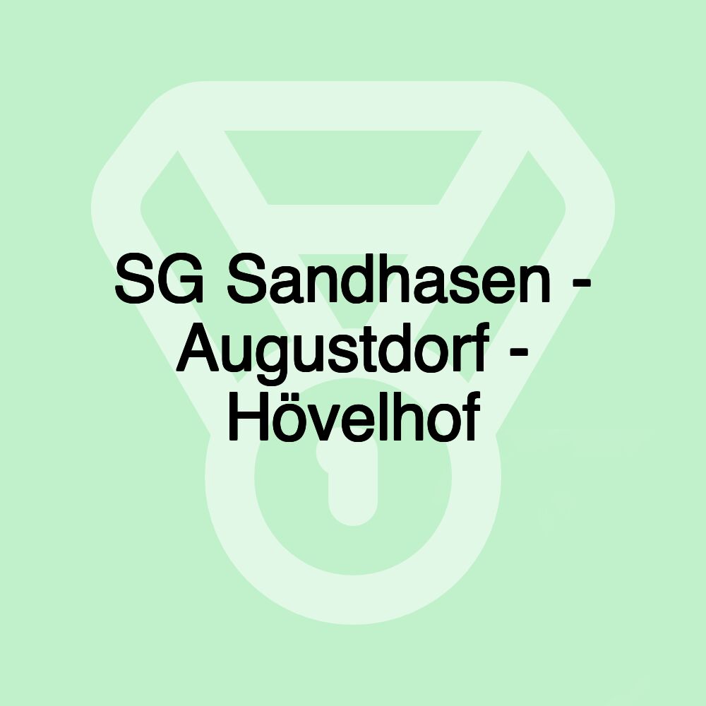 SG Sandhasen - Augustdorf - Hövelhof