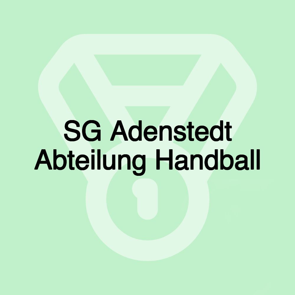 SG Adenstedt Abteilung Handball