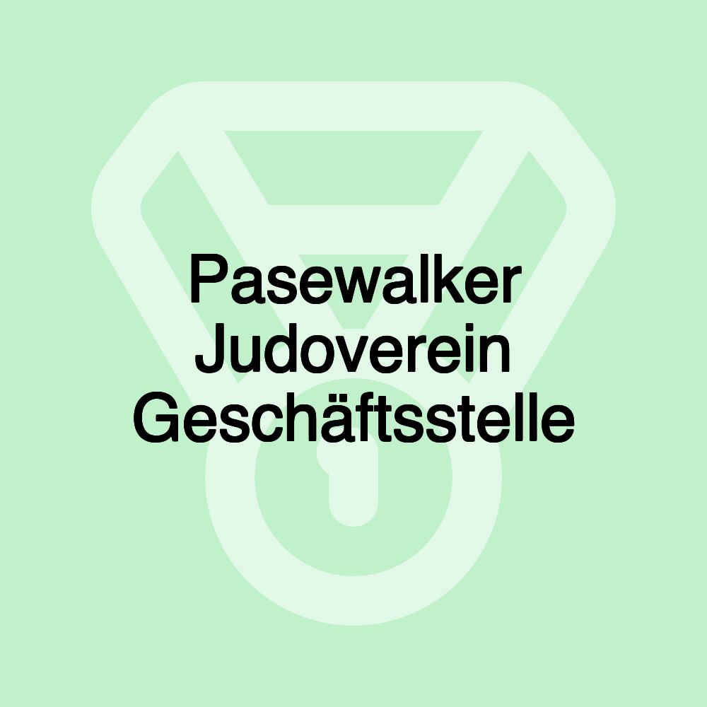 Pasewalker Judoverein Geschäftsstelle