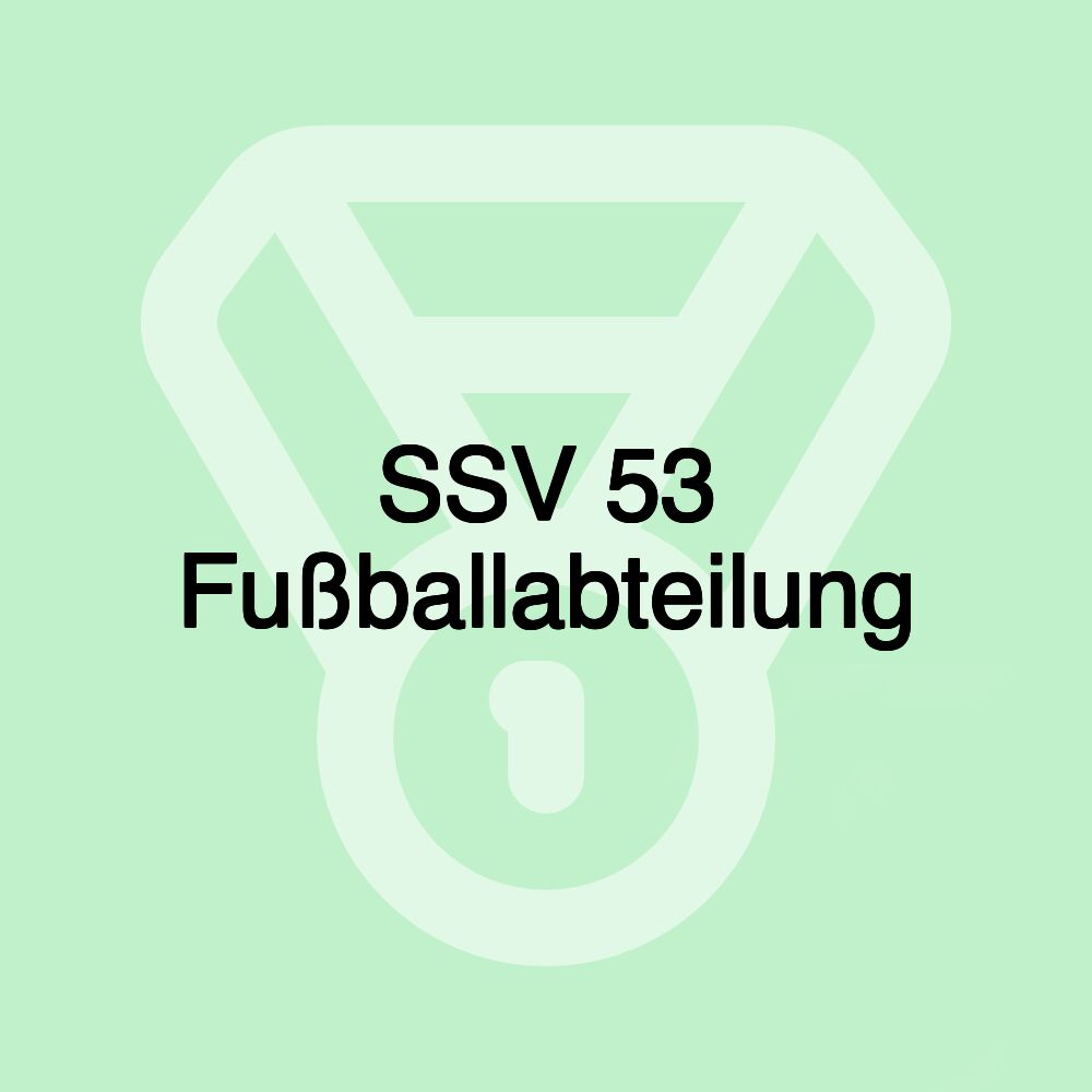 SSV 53 Fußballabteilung