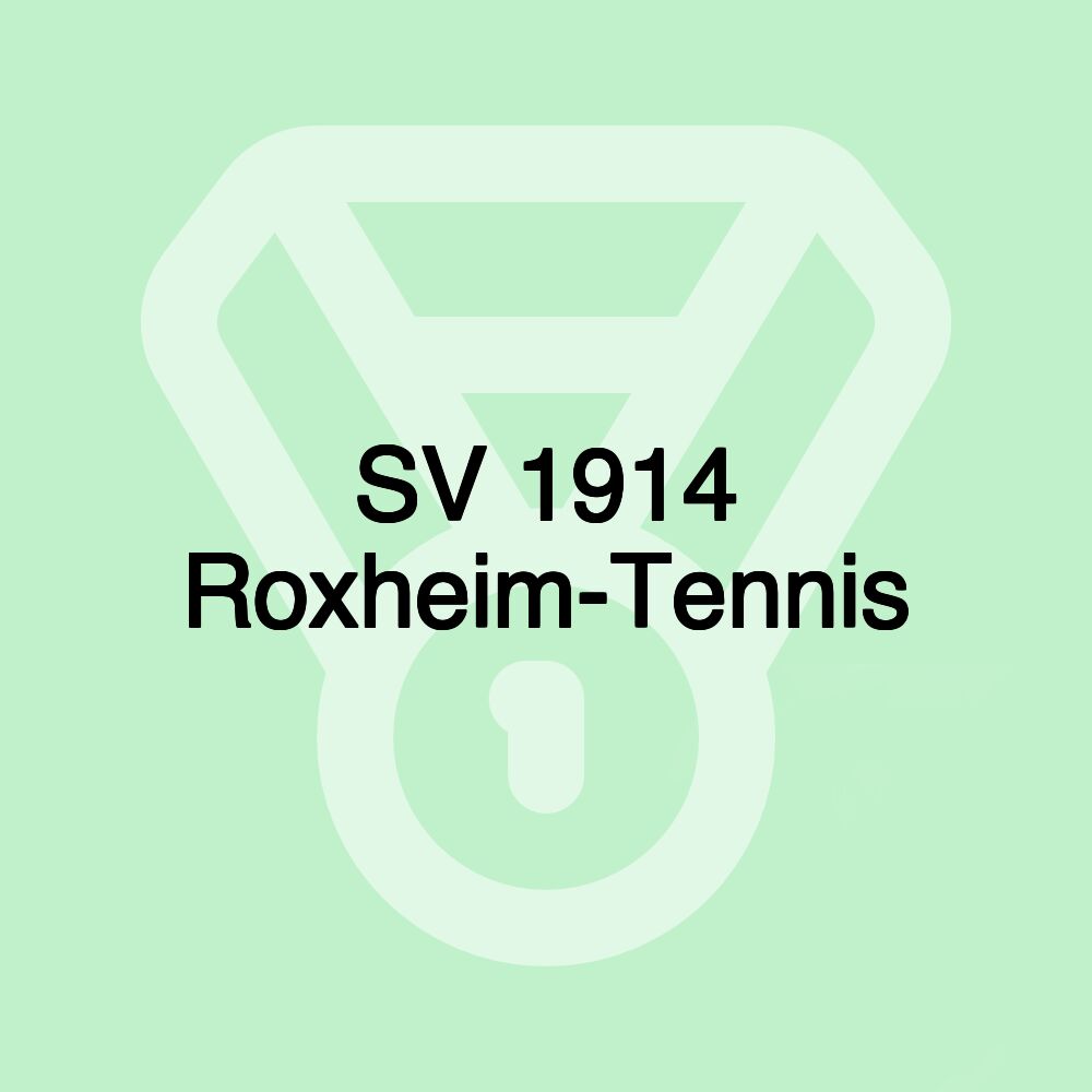 SV 1914 Roxheim-Tennis