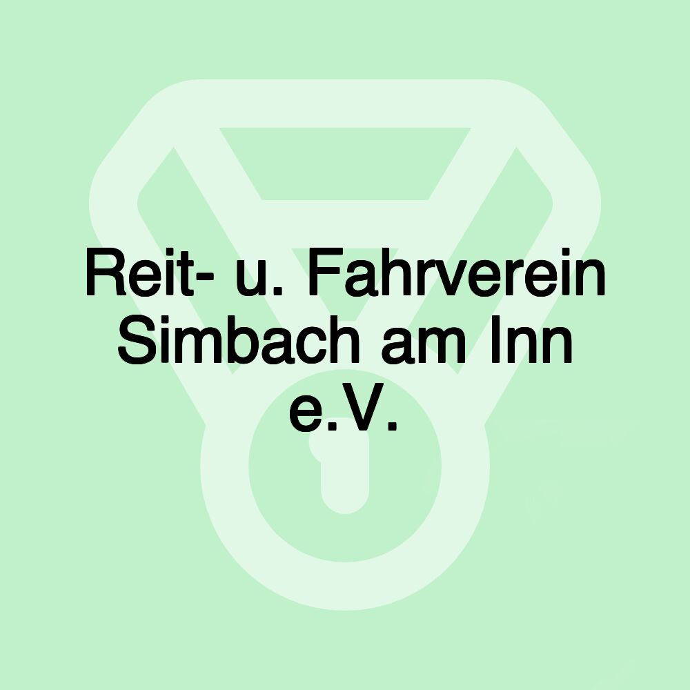 Reit- u. Fahrverein Simbach am Inn e.V.