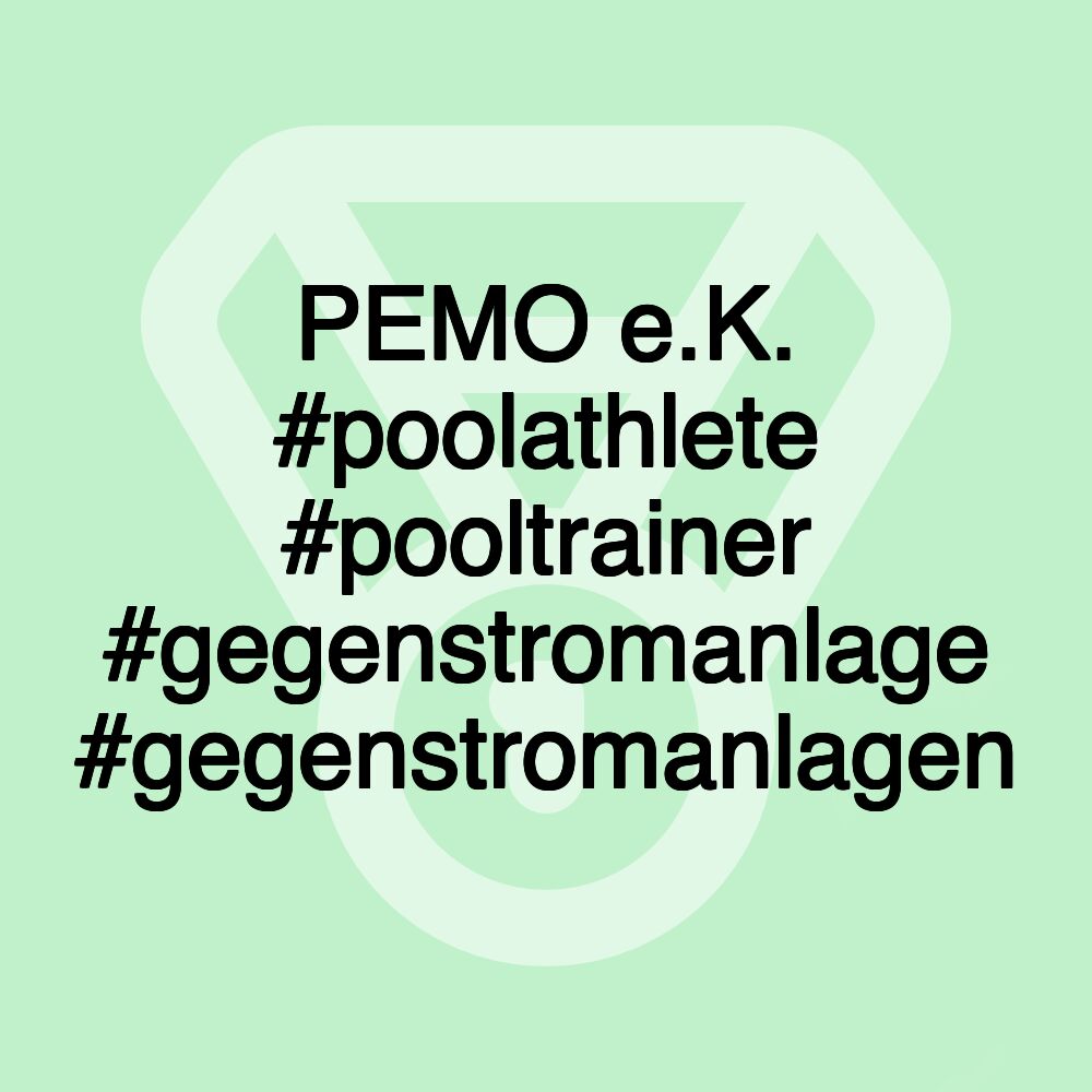 PEMO e.K. #poolathlete #pooltrainer #gegenstromanlage #gegenstromanlagen