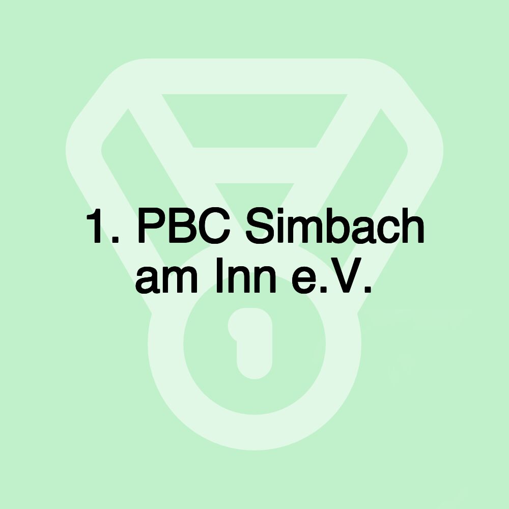 1. PBC Simbach am Inn e.V.