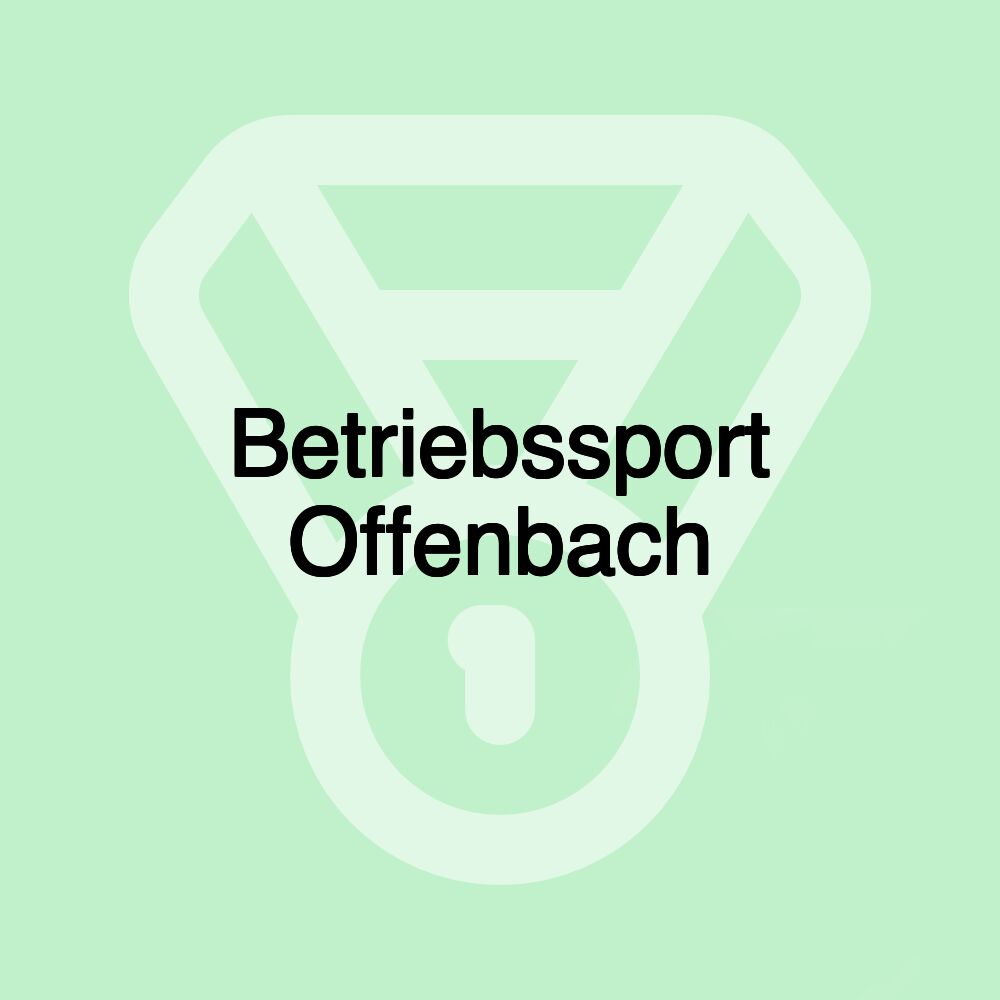 Betriebssport Offenbach