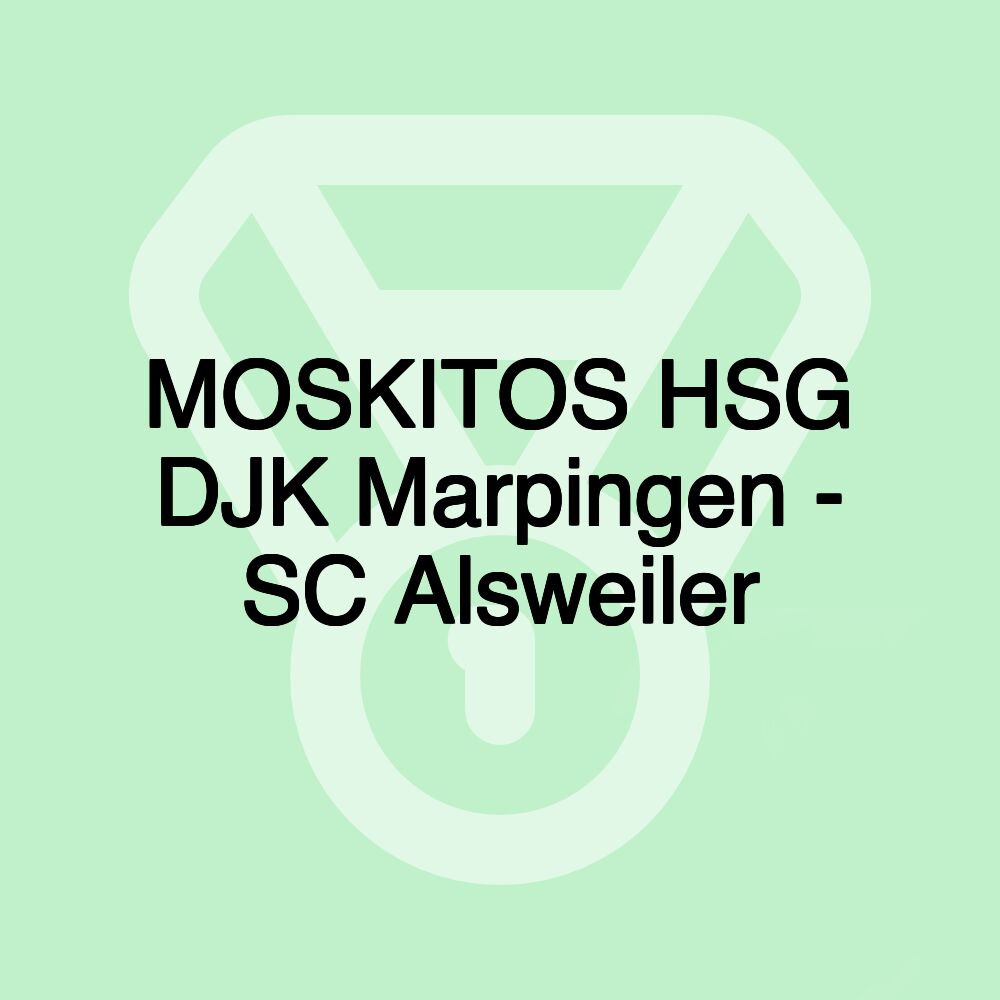 MOSKITOS HSG DJK Marpingen - SC Alsweiler