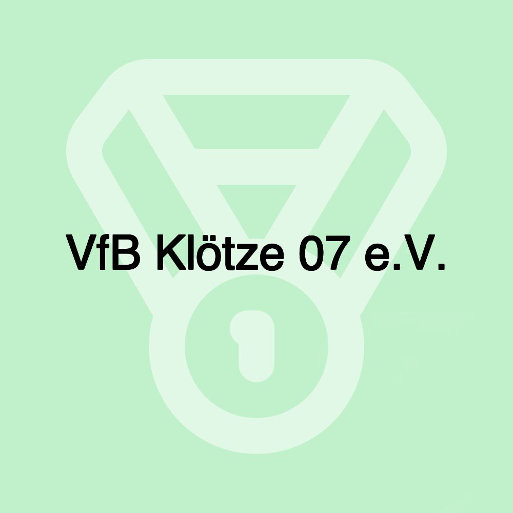 VfB Klötze 07 e.V.