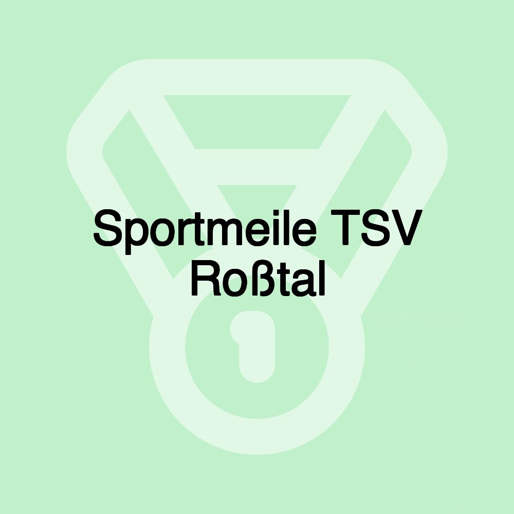 Sportmeile TSV Roßtal