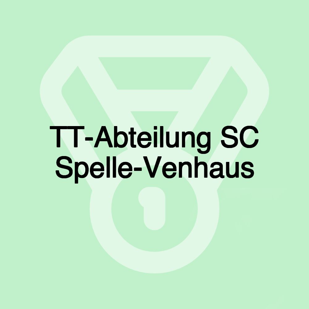 TT-Abteilung SC Spelle-Venhaus