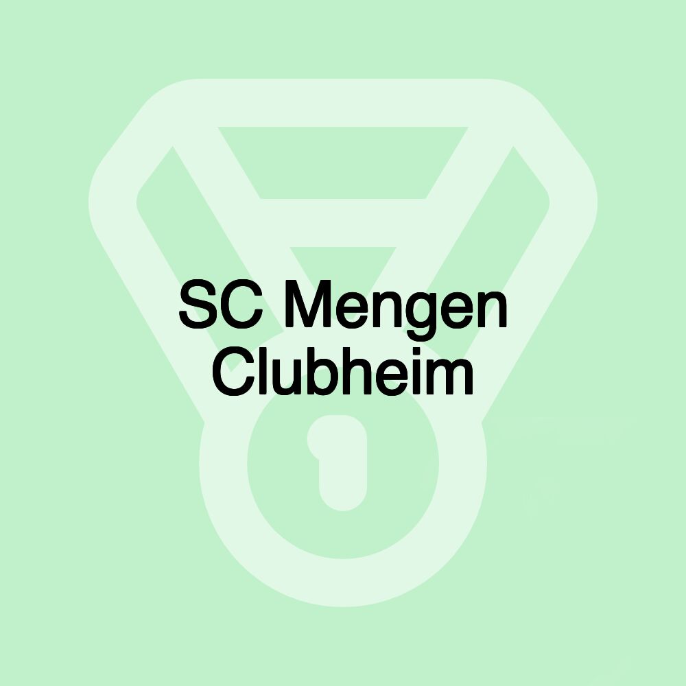 SC Mengen Clubheim