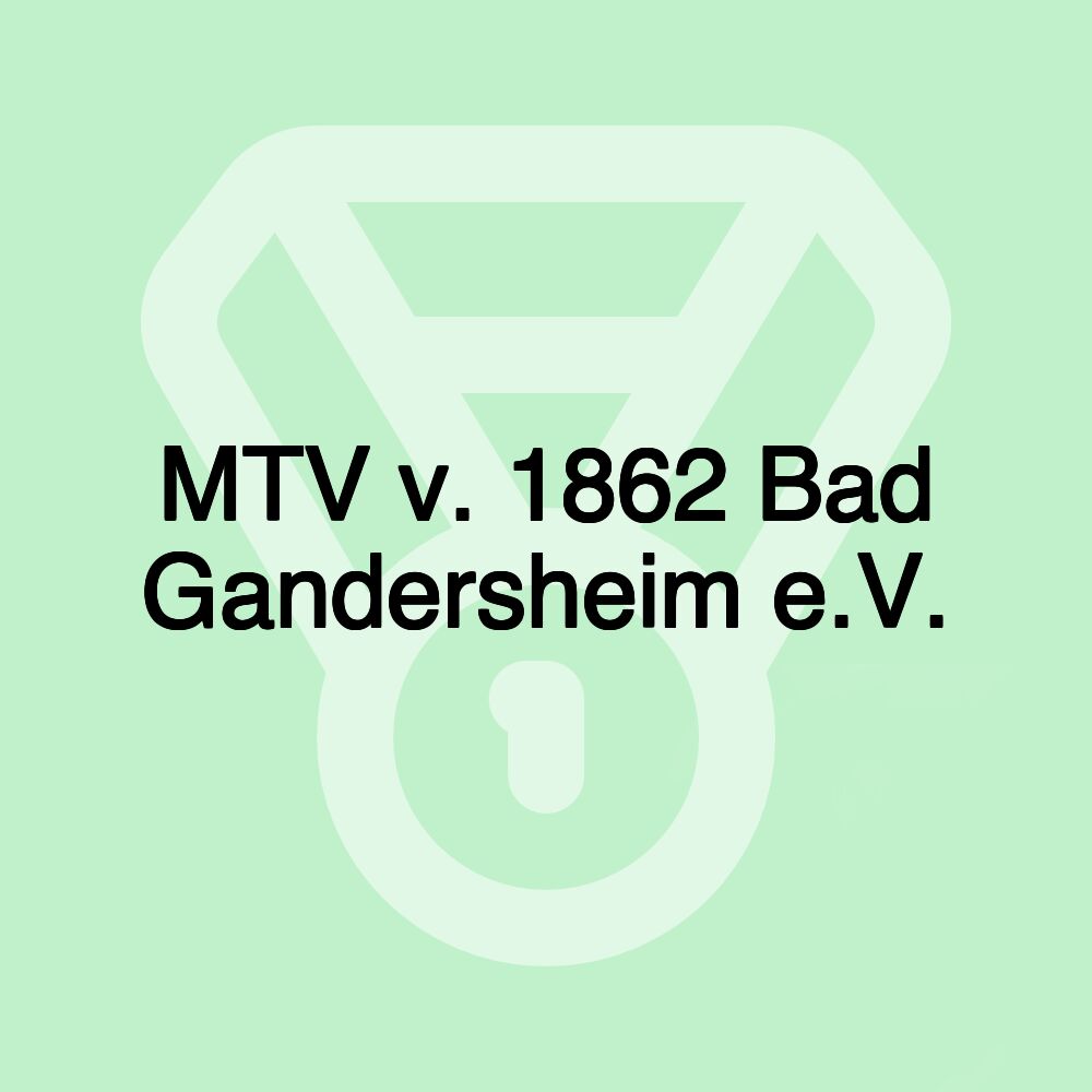 MTV v. 1862 Bad Gandersheim e.V.