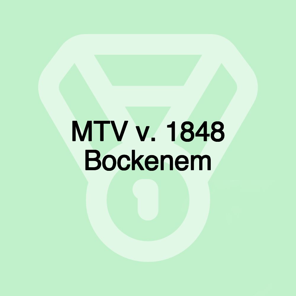 MTV v. 1848 Bockenem