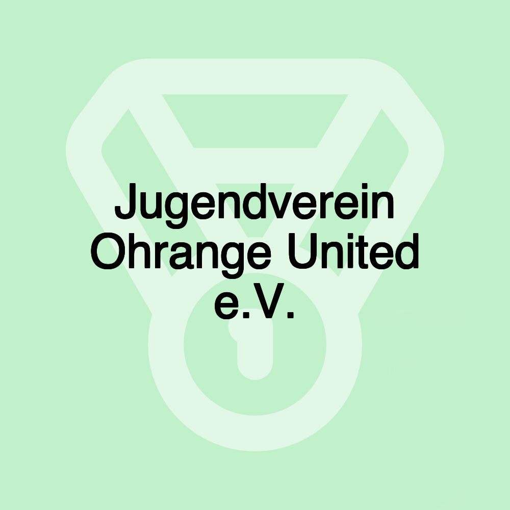 Jugendverein Ohrange United e.V.