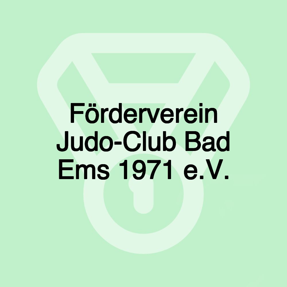 Förderverein Judo-Club Bad Ems 1971 e.V.