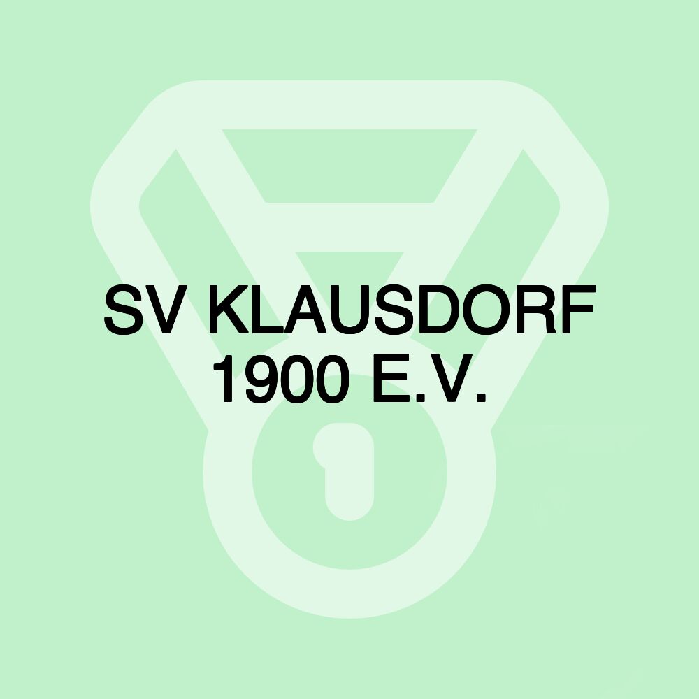 SV KLAUSDORF 1900 E.V.