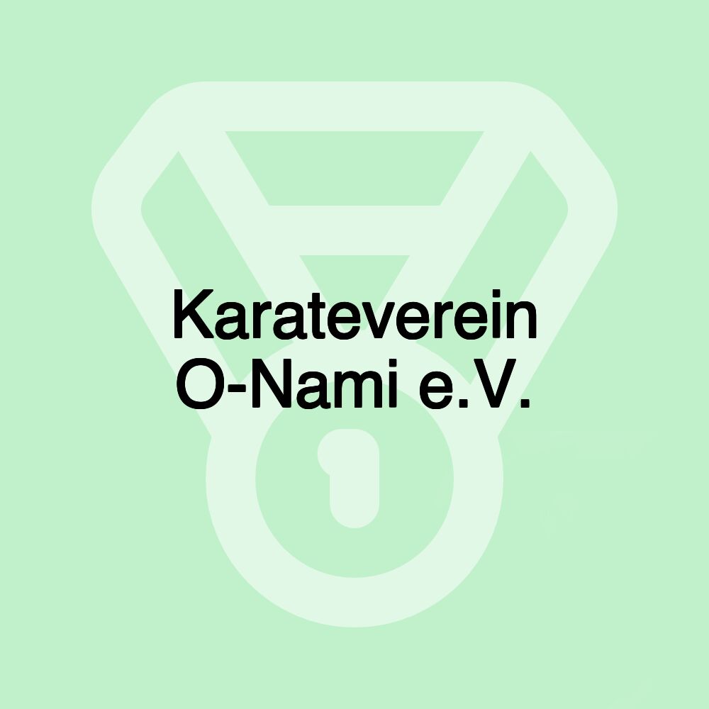 Karateverein O-Nami e.V.