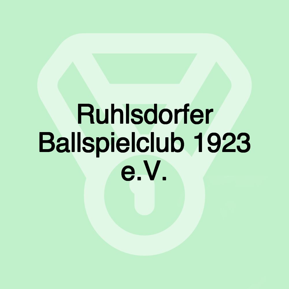 Ruhlsdorfer Ballspielclub 1923 e.V.