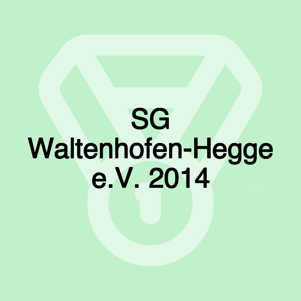 SG Waltenhofen-Hegge e.V. 2014