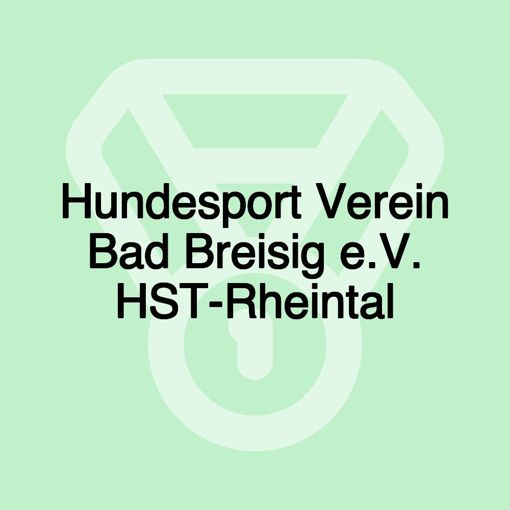 Hundesport Verein Bad Breisig e.V. HST-Rheintal