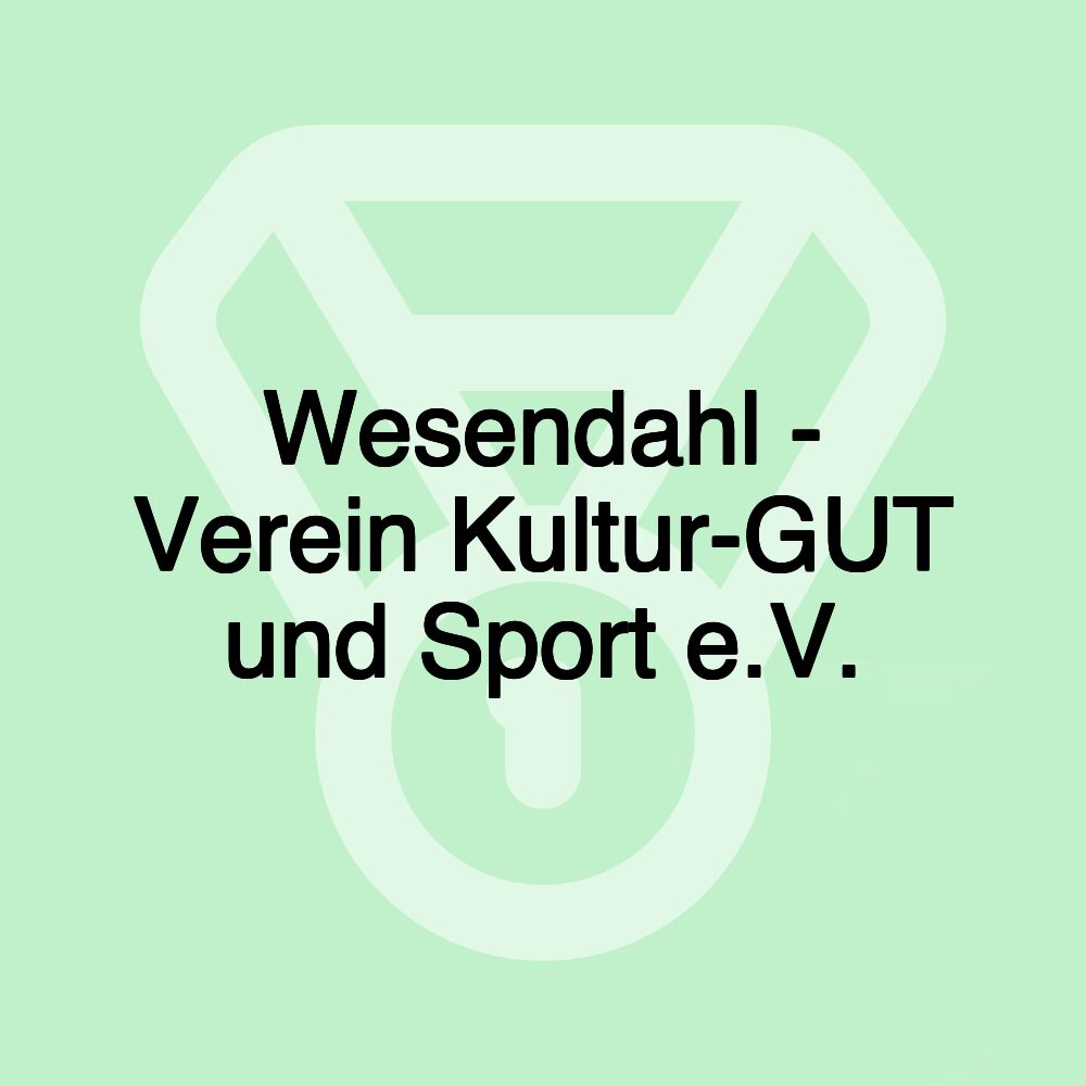 Wesendahl - Verein Kultur-GUT und Sport e.V.