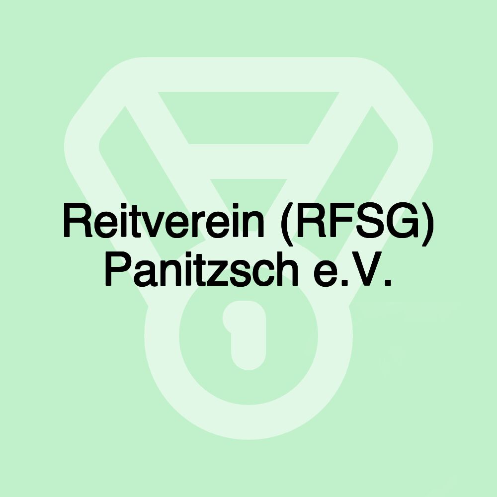 Reitverein (RFSG) Panitzsch e.V.