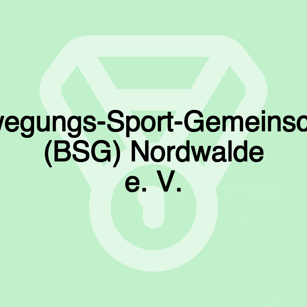 Bewegungs-Sport-Gemeinschaft (BSG) Nordwalde e. V.