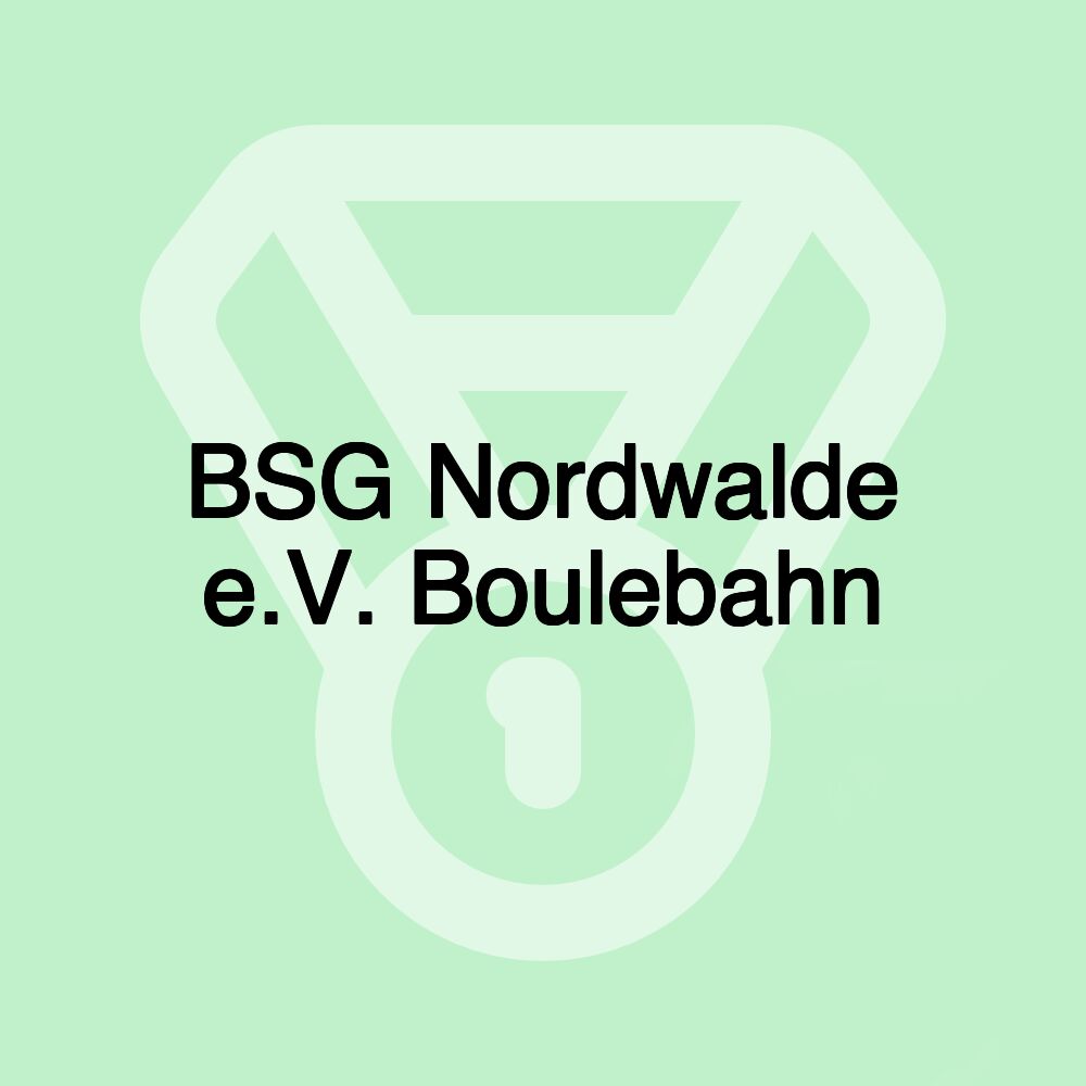 BSG Nordwalde e.V. Boulebahn