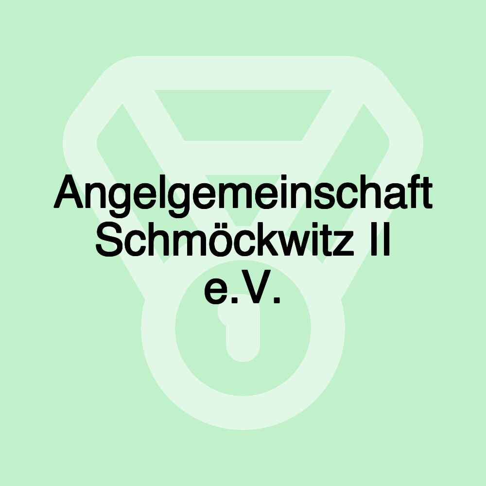 Angelgemeinschaft Schmöckwitz II e.V.