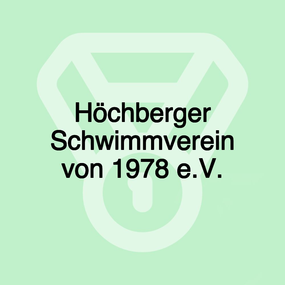 Höchberger Schwimmverein von 1978 e.V.