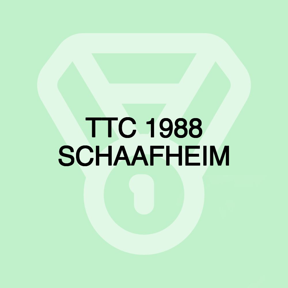 TTC 1988 SCHAAFHEIM