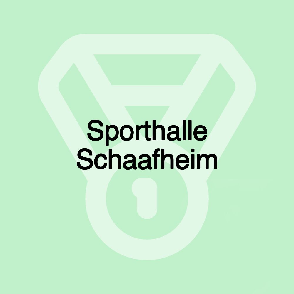 Sporthalle Schaafheim