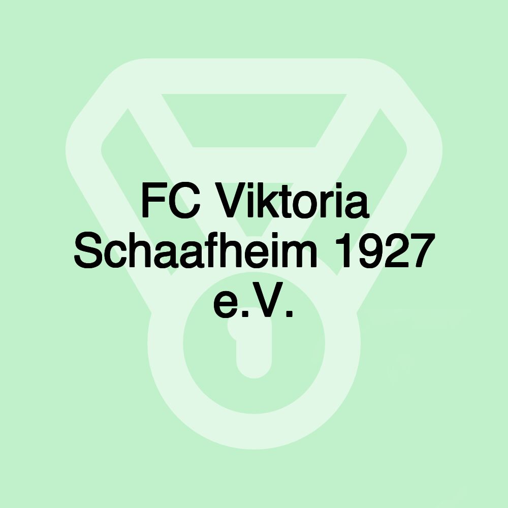 FC Viktoria Schaafheim 1927 e.V.