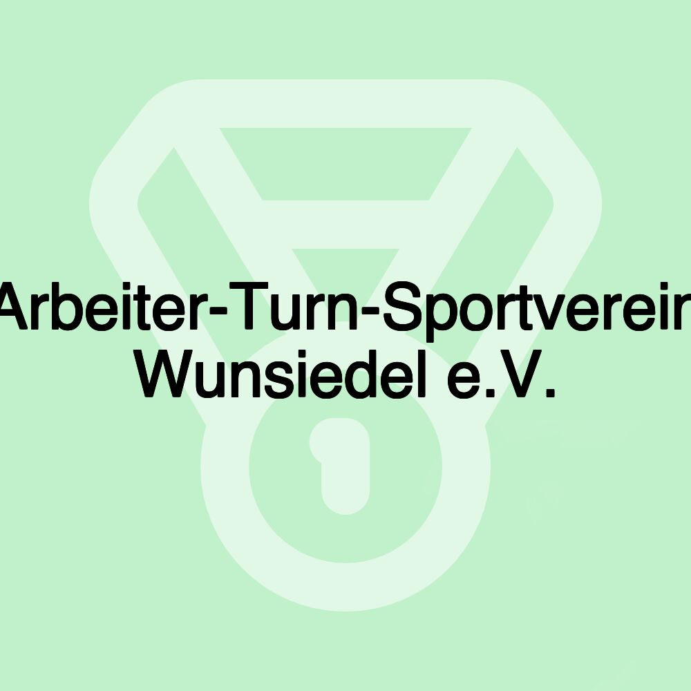 Arbeiter-Turn-Sportverein Wunsiedel e.V.