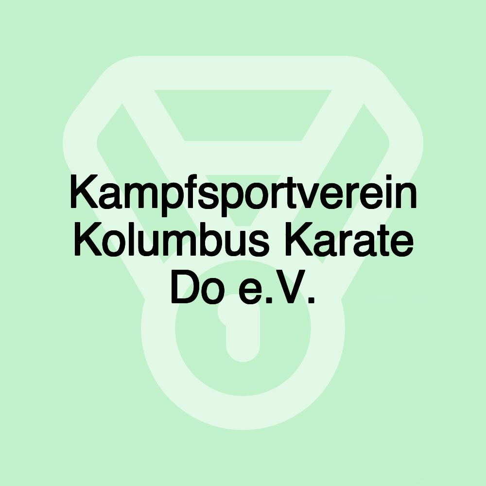 Kampfsportverein Kolumbus Karate Do e.V.