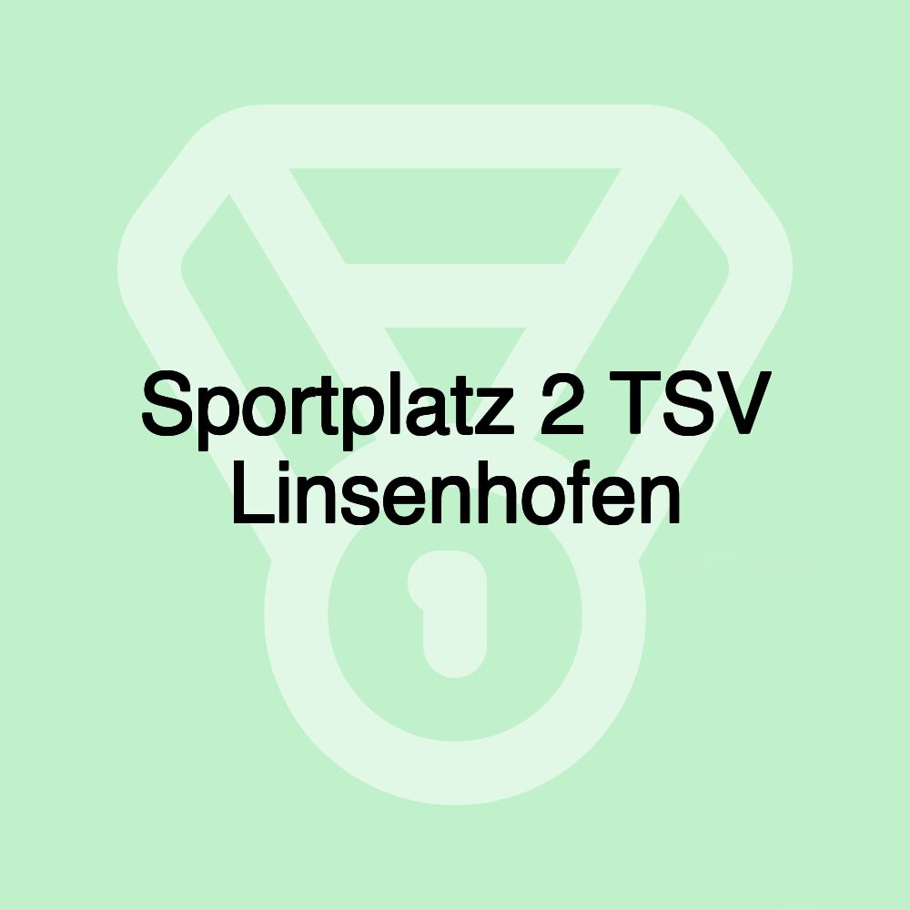 Sportplatz 2 TSV Linsenhofen