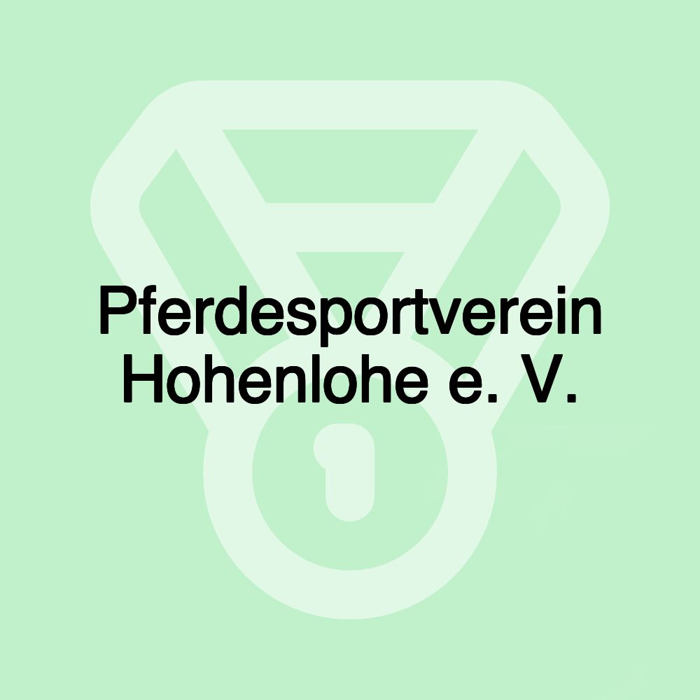 Pferdesportverein Hohenlohe e. V.