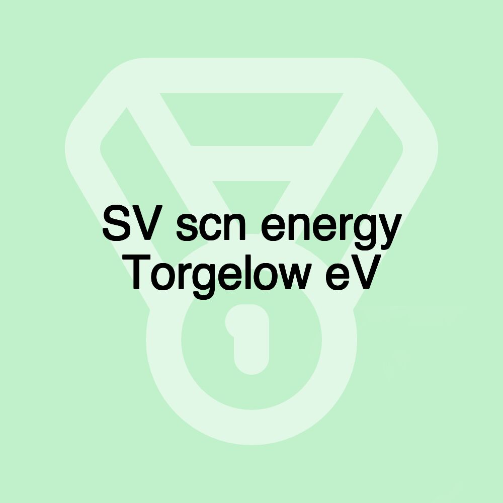 SV scn energy Torgelow eV