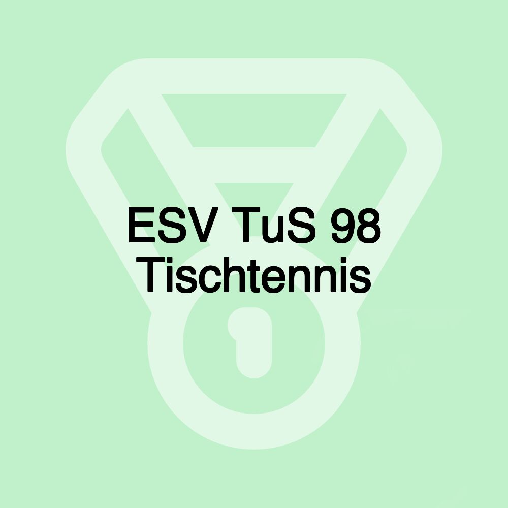 ESV TuS 98 Tischtennis