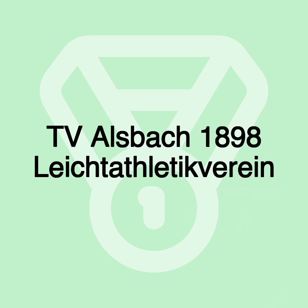 TV Alsbach 1898 Leichtathletikverein