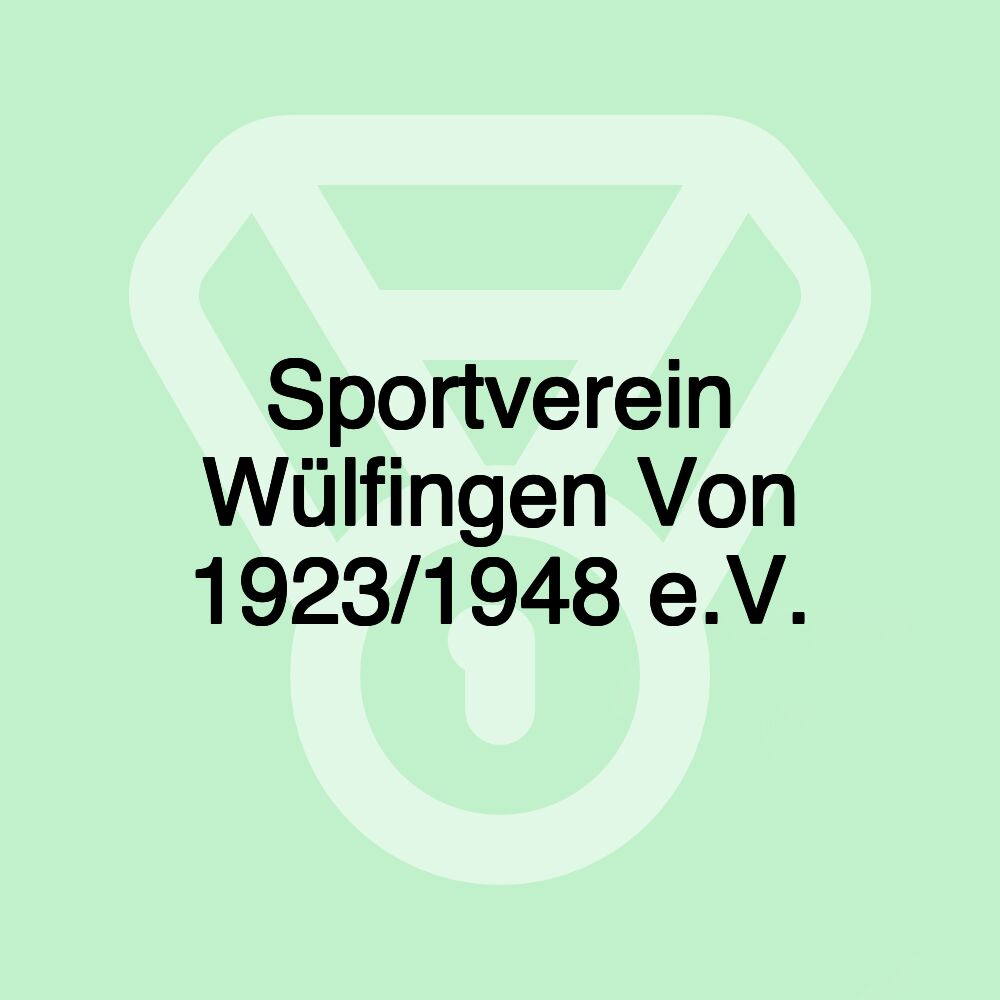 Sportverein Wülfingen Von 1923/1948 e.V.