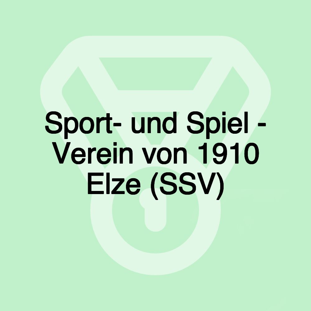 Sport- und Spiel - Verein von 1910 Elze (SSV)