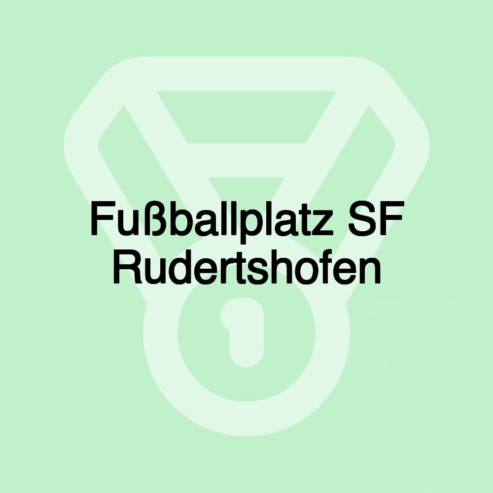 Fußballplatz SF Rudertshofen